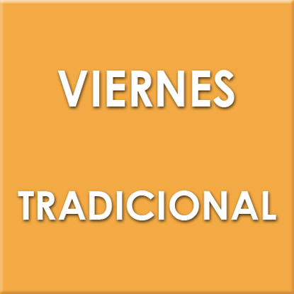 Imagen de Pechuga rellena de jamón y queso rebozada + arroz primavera